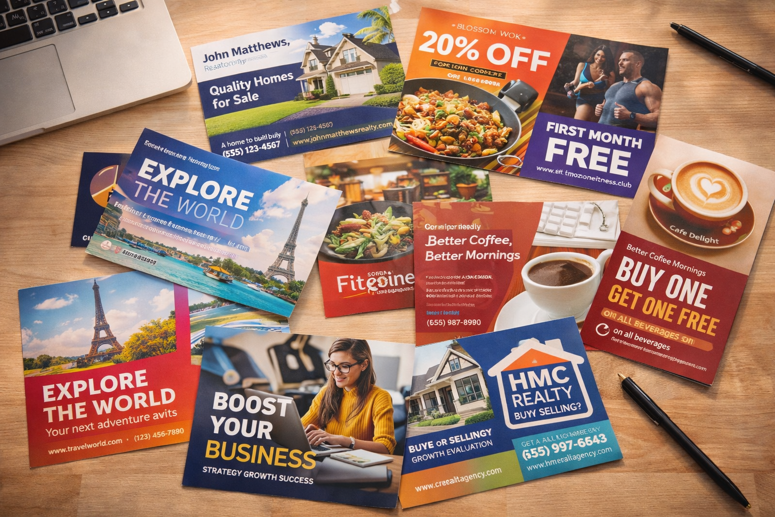Postcards & Flyers