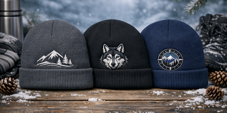 Embroidered Beanies