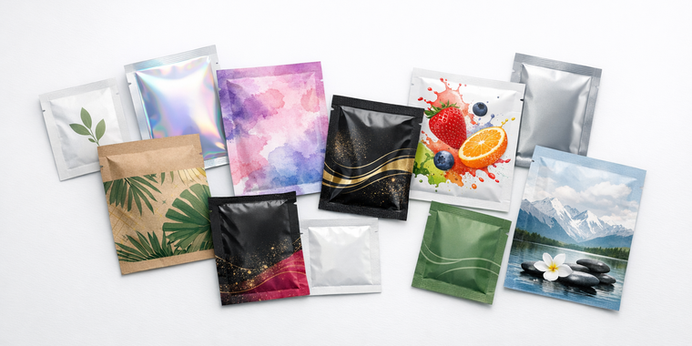 Lay Flat Pouches