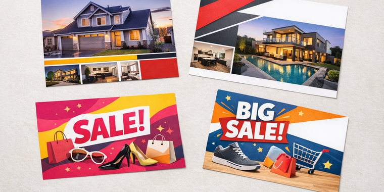 Oversized Postcards