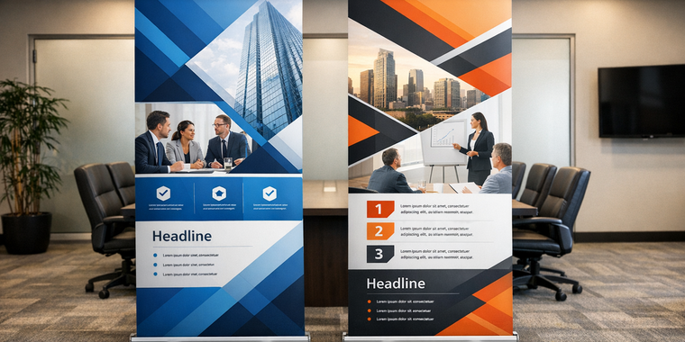Retractable Pull-Up Banners